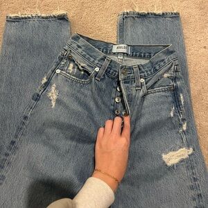 AGOLDE 90’s Distressed Jeans